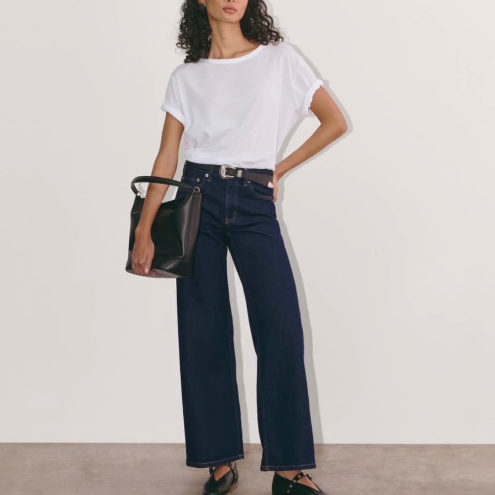 Everlane Mid-Way Jeans size 28 Pure Blue